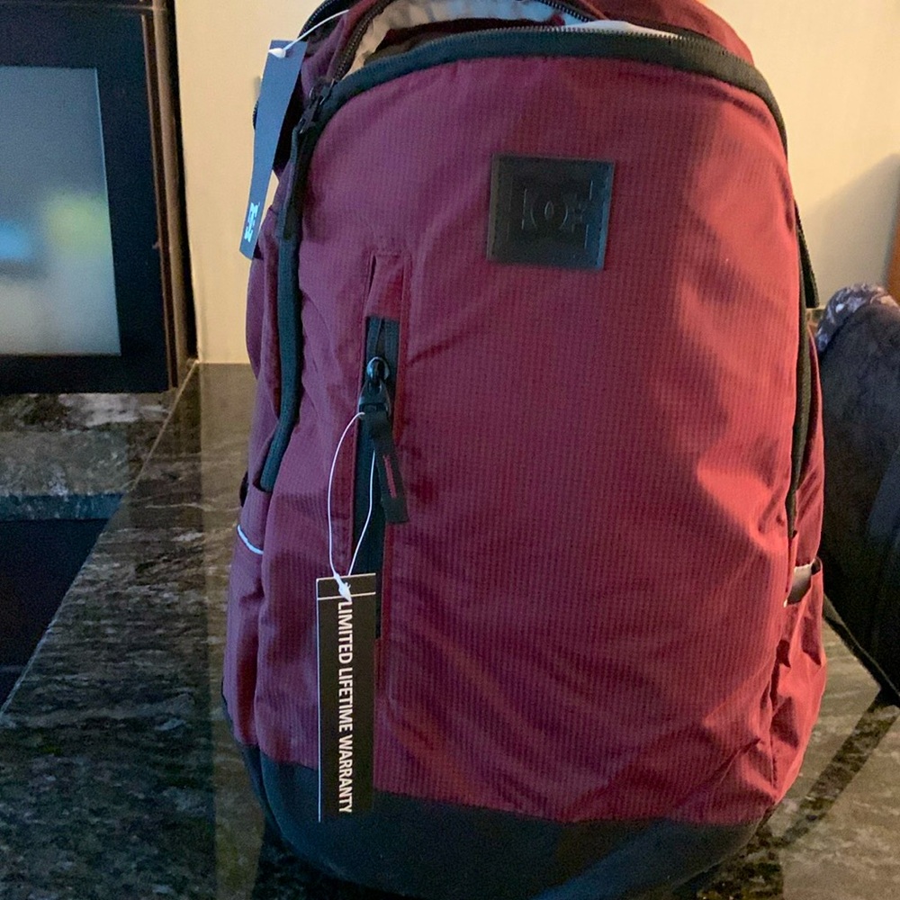 DC backpack  Multiple compartments